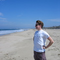 Bryan surveys the ocean