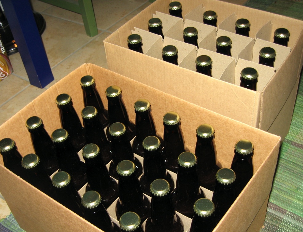 beer in bottles