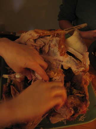turkey carcass