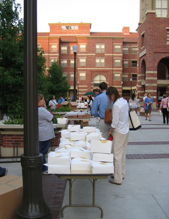 lunch line