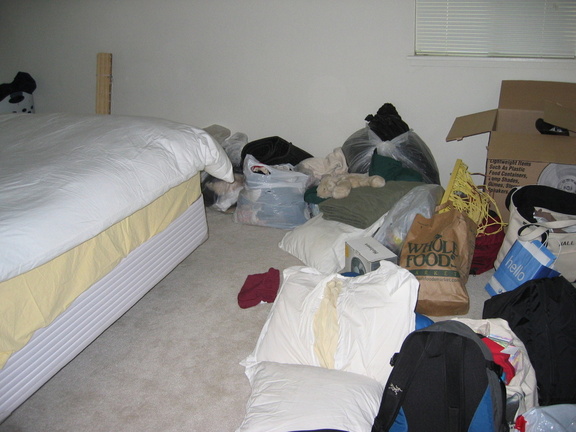 The Bedroom moving in