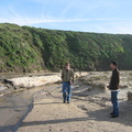 bryan and ali on the beach