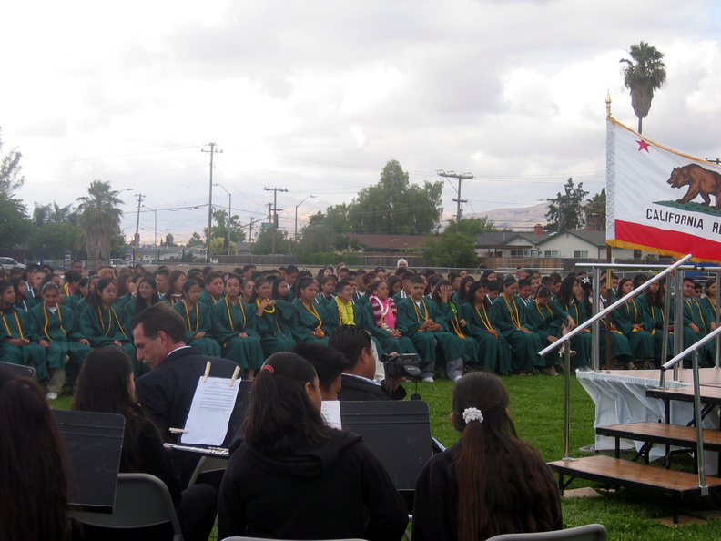 sitting students
