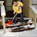 stacy shovels snow