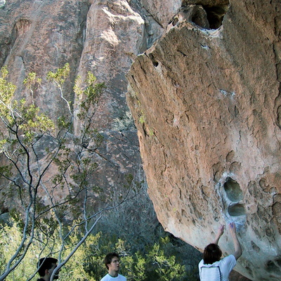 Hueco Tanks, Spring Break 2002