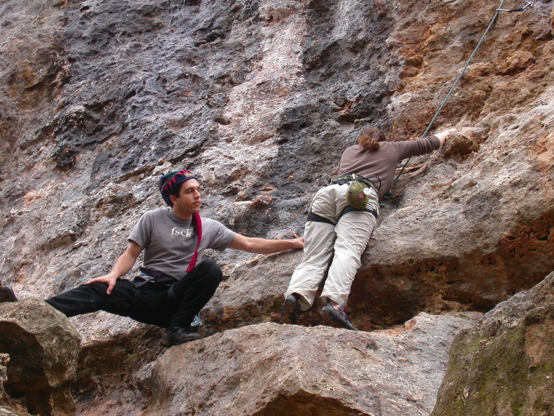 Clare climbs George consults 2