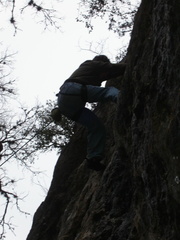 Doug climbs 3