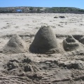 Sand castle finished
