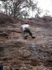Bryan climbs